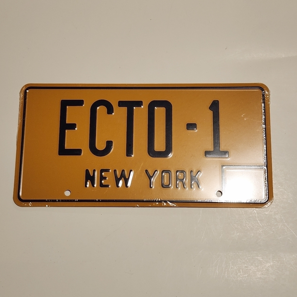 *2 for $30* Ghostbusters - Ecto-1 License Plate
